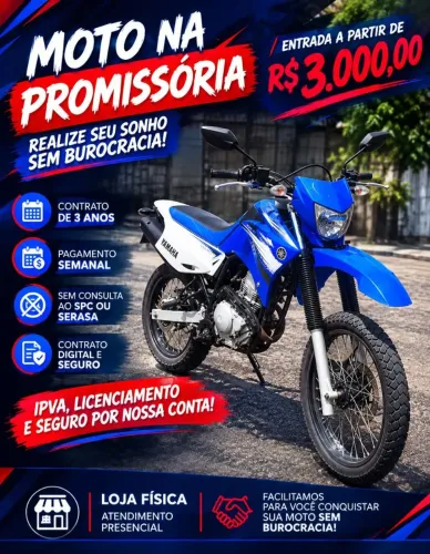 MOTO NA PROMISSÓRIA.