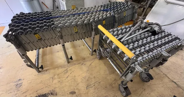 Transportadora flexível de roletes Kaufmann