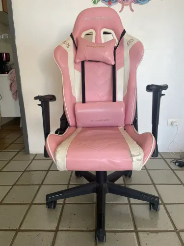 Cadeira gamer rosa dxRacer