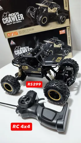 Carrinho de controle remoto 4x4