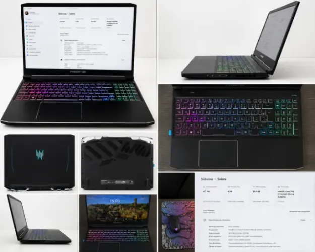 Notebook Gamer Acer Predator Helios 300 - i7 / RTX 2060 / 16GB