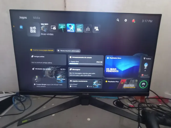 Monitor Asus 210hz 2k 27 polegadas 