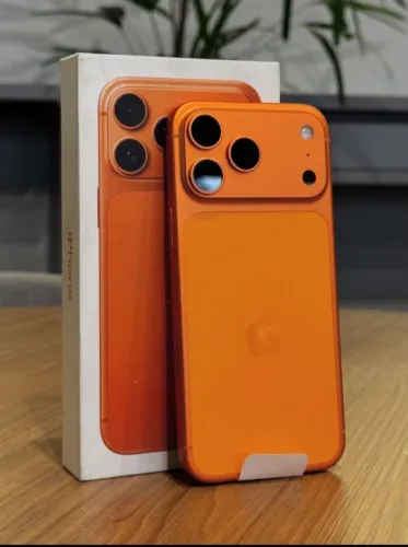 iPhone 17 Pro Max 512GB Laranja Visual exclusivo e tecnologia de última geração 