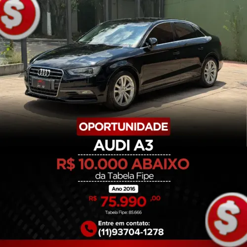 Audi A3 Sed.1.8/1.8 Ambit.16v TB FSI S-tronic 2016