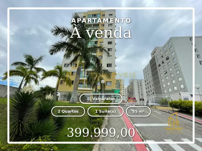 Valparaíso: Apartamento 2 Quartos com Móveis Inclusos