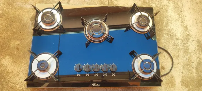 Fogão Cooktop 5 bocas