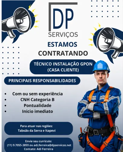 Contratação imediata