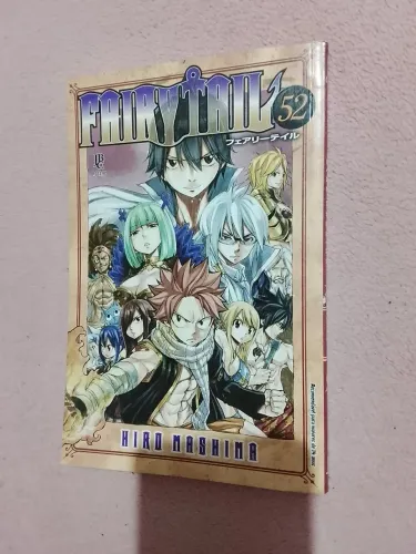 Mangá Fairytail JBC Vol 52 em bom estado