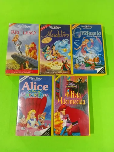 Lote VHS Disney