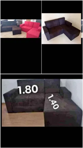 Sofá chaise novo ? na promoção $750, entrega grátis ?