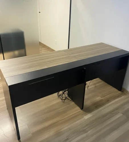 Mesa escrivaninha recepção 