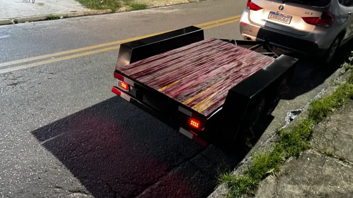 Carretinha plataforma