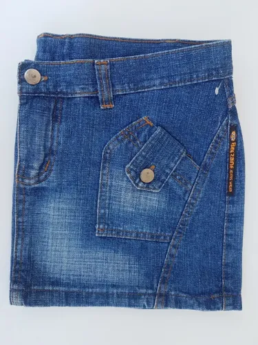 Saia Jeans Feminina
