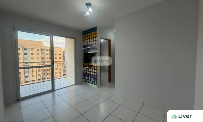 Apartamento 2 Quartos com Suíte e Armários Para Aluguel | Parque América Havaí | Res Recan
