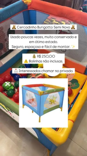 Cercadinho para bebê