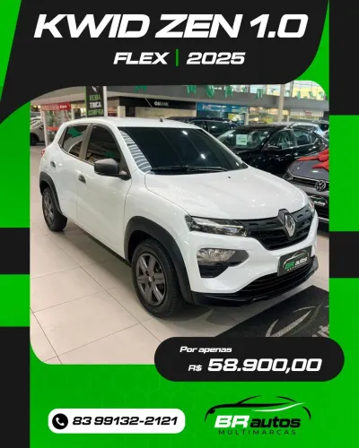 Renault Kwid Zen 1.0 Flex 12V 5P Mec. 2025