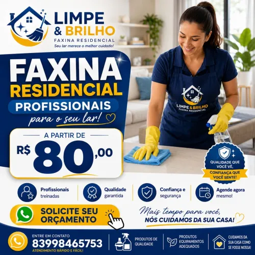 FAXINA PROFISSIONAL