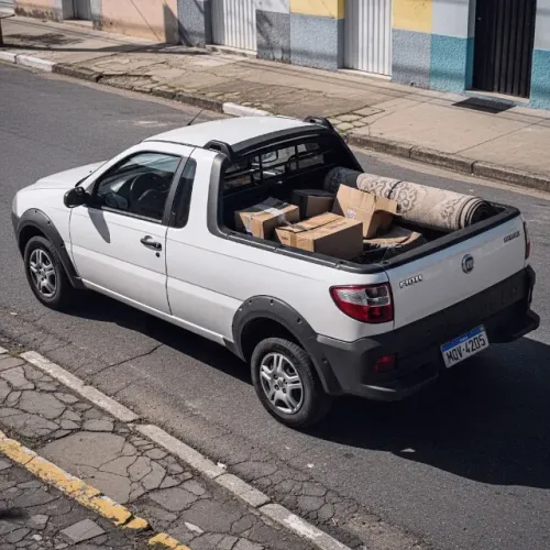 frete em carro aberto com agilidade