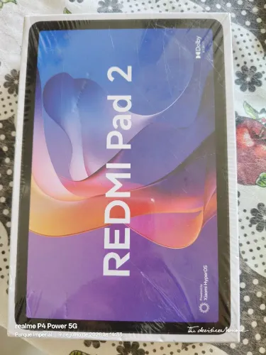 Redmi Pad 2 8/256gb Grafite lacrado no Itaim Paulista ou Ferraz de Vasconcelos em SP