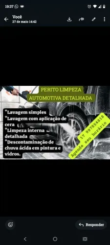 LAVA CARROS em OLÍMPIA.