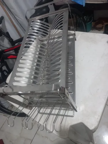 Secar louças de inox grande