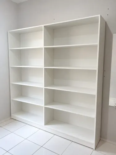 Estante com nichos em MDF prateleira expositora grande