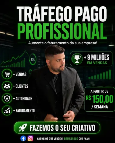 Gestão de tráfego pago 