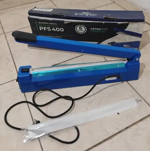 Seladora manual de plástico Cetro 40 cm PFS 400