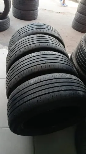 Pneus Seminovos Aro 18, Ótimo Estado, 215/55/18 Goodyear