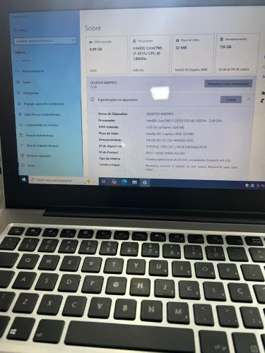 Notebook ultra core i7