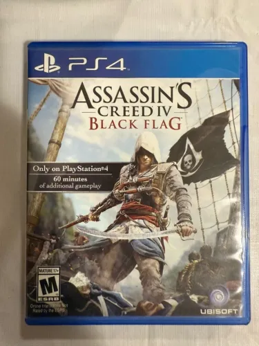 Assassin's Creed IV Black Flag PS4 Midia Fisica Original Importado