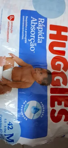 Fralda Huggies M 