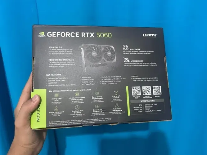 RTX 5060 8GB SHADOW 2x MSI