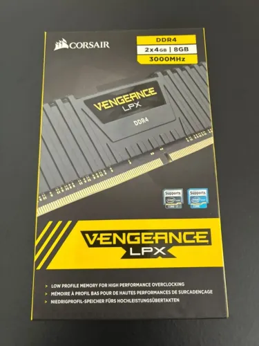 Memória RAM DDR4 Corsair Vengeance LPX 8GB (2x4GB) - 3000Mhz C16