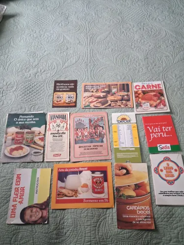 Revistas de receitas antigas