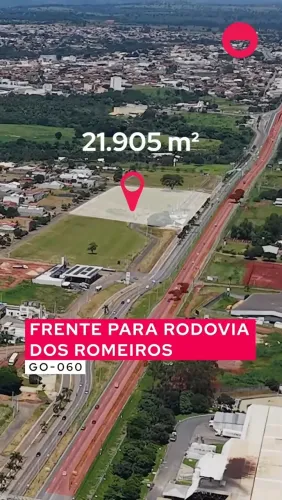 Área Comercial - Av dos Romeiros (ideal para shopping, posto de gasolina, galpões...)