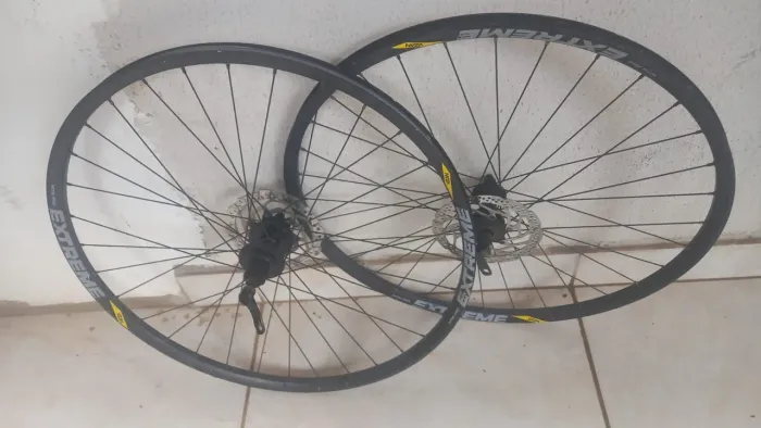 Rodas aro 29 extreme Cubos shimano com frehuub micro spline !!