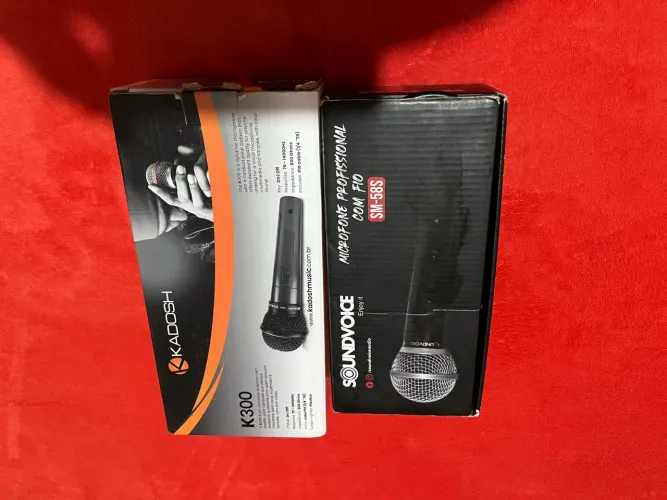 Microfone com fio