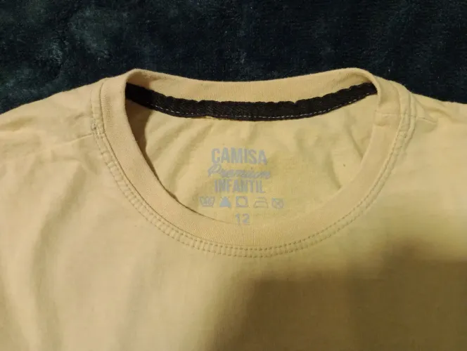 Camisa Malha infantil 