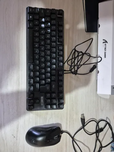Teclado e Mouse Mancer Gamer