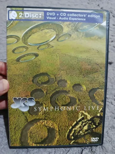 DVD CD Yes Symphonic Live (original)