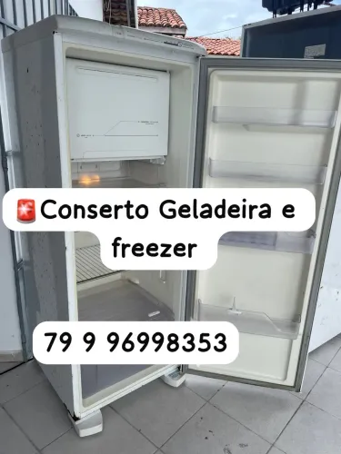 Geladeira e freezer