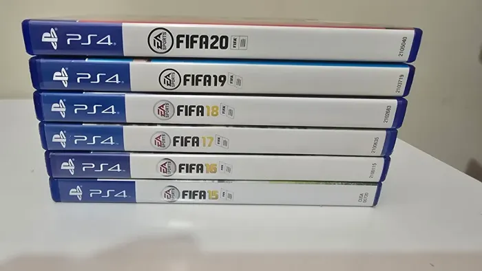 Coleção FIFA 15 a 20 para Playstation 4 - PS4