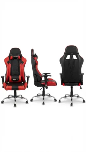 Cadeira Gamer Mymax MX7 Preto e Vermelho