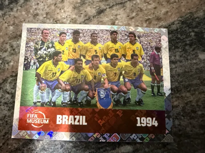 Figurinha Fwc 15 Brasil 1994 Brilhante Copa Do Mundo 2026 