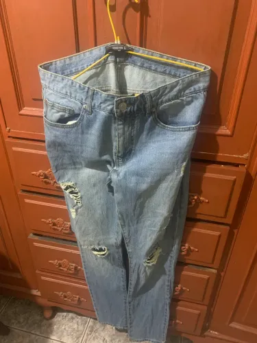 Calça Jeans Sim FOVERER21 MAN-Tamanho 40