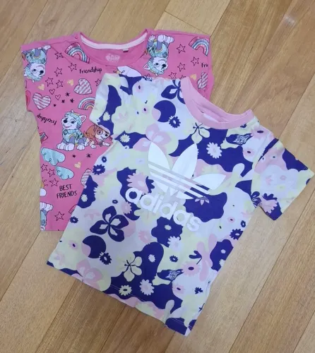 Lote duas camisas - 2 a 3 anos