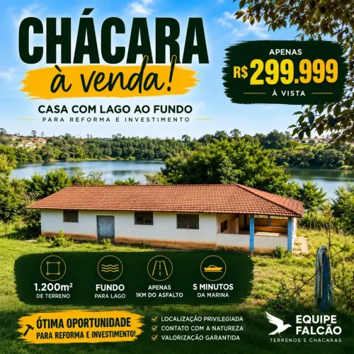 A natureza é sua nova vizinha. Venha conhecer essa oportunidade.