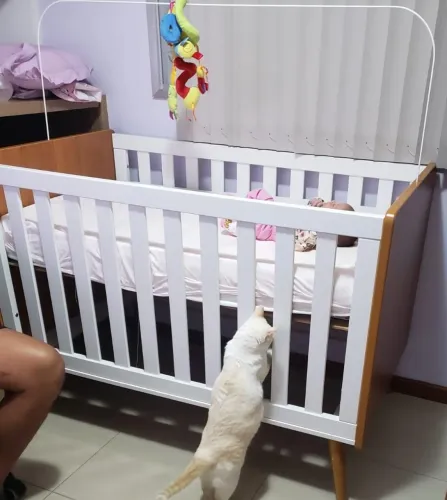 Berço de bebê mini cama