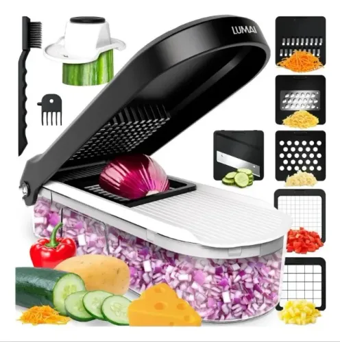 Cortador Processador Mandoline Triturador De Legumes Queijos Vegetais E Frutas Multifuncio